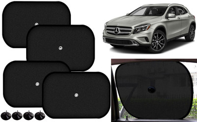 Auto Kite Side Window Sun Shade For Mercedes Benz GLA-Class(Black)
