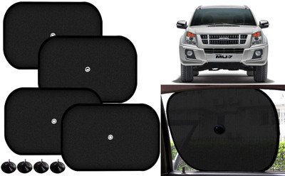Auto Kite Side Window Sun Shade For Isuzu MU-7 -2014(Black)