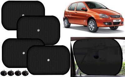 Auto Kite Side Window Sun Shade For Tata Indica(Black)