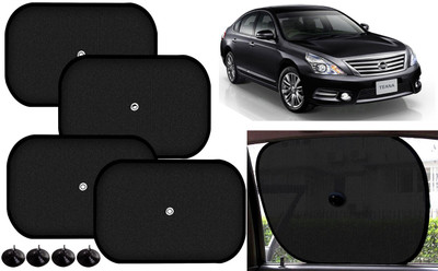 Auto Kite Side Window Sun Shade For Nissan Teana(Black)