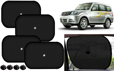 Auto Kite Side Window Sun Shade For Tata Sumo Grande(Black)