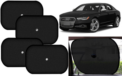 Auto Kite Side Window Sun Shade For Audi S6(Black)