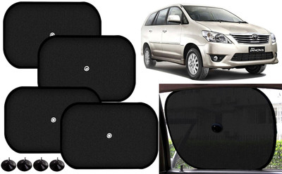 Auto Kite Side Window Sun Shade For Toyota Innova(Black)