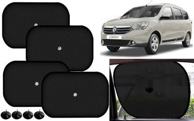Auto Kite Side Window Sun Shade For Renault Lodgy(Black)