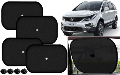 Auto Kite Side Window Sun Shade For Tata Hexa(Black)