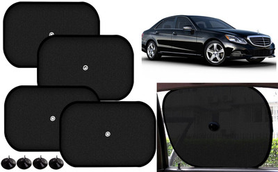Auto Kite Side Window Sun Shade For Mercedes Benz E-Class(Black)
