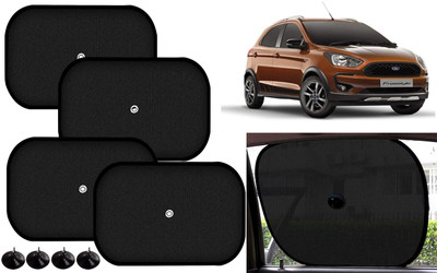 Auto Kite Side Window Sun Shade For Ford Aspire(Black)