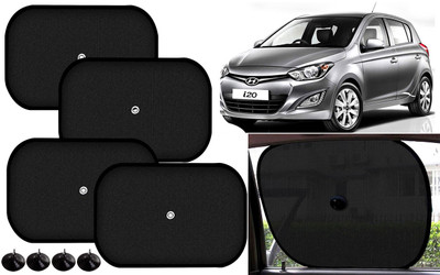 Auto Kite Side Window Sun Shade For Hyundai i20(Black)
