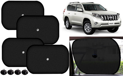 Auto Kite Side Window Sun Shade For Toyota Land Cruiser Prado(Black)