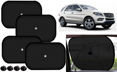 Auto Kite Side Window Sun Shade For Mercedes Benz ML(Black)