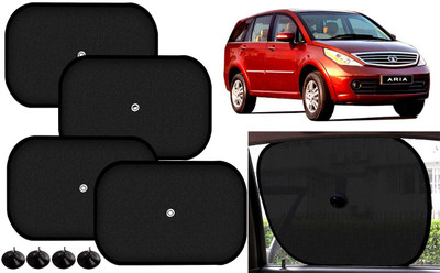 Auto Kite Side Window Sun Shade For Tata Aria(Black)