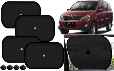 Auto Kite Side Window Sun Shade For Mahindra Xylo(Black)