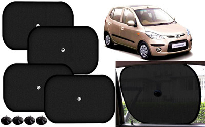 Auto Kite Side Window Sun Shade For Hyundai i10(Black)
