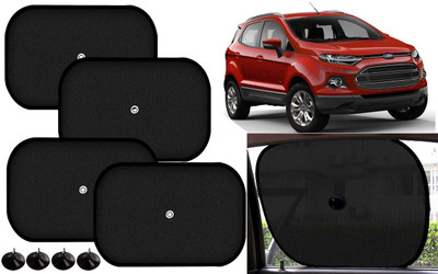 Auto Kite Side Window Sun Shade For Ford Ecosport(Black)