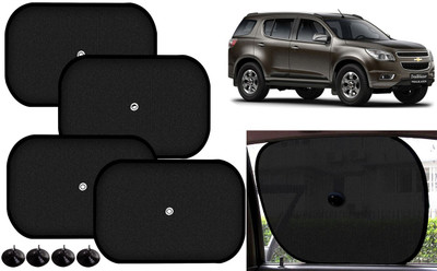 Auto Kite Side Window Sun Shade For Chevrolet Trailblazer(Black)