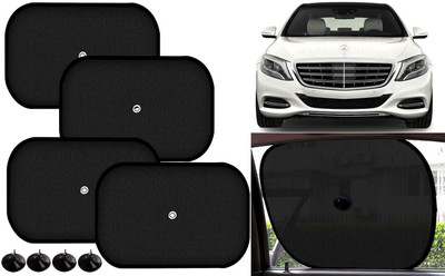 Auto Kite Side Window Sun Shade For Mercedes Benz S-Class(Black)