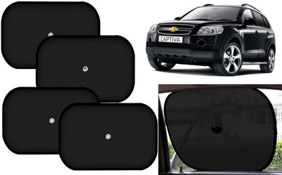 Auto Kite Side Window Sun Shade For Chevrolet Captiva(Black)