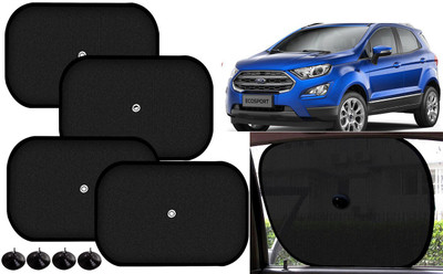 Auto Kite Side Window Sun Shade For Ford Ecosport(Black)