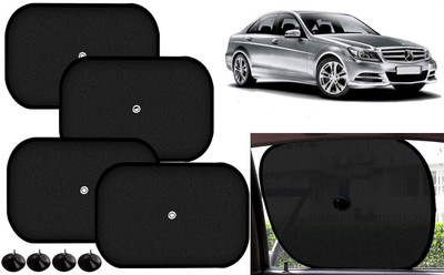 Auto Kite Side Window Sun Shade For Mercedes Benz C180(Black)