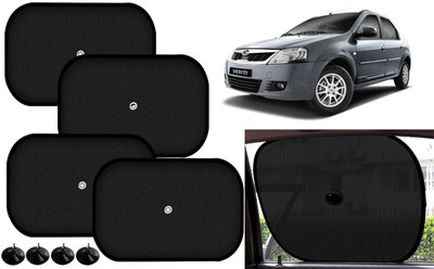 Auto Kite Side Window Sun Shade For Mahindra Verito(Black)
