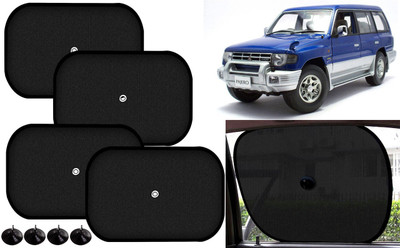 Auto Kite Side Window Sun Shade For Mitsubishi Pajero(Black)