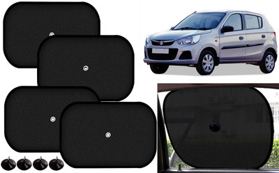 Auto Kite Side Window Sun Shade For Maruti Suzuki Alto K10(Black)