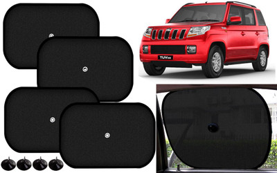 Auto Kite Side Window Sun Shade For Mahindra TUV-300(Black)