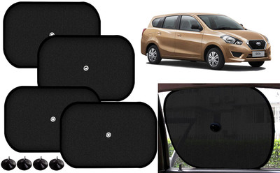 Auto Kite Side Window Sun Shade For Datsun Go+(Black)