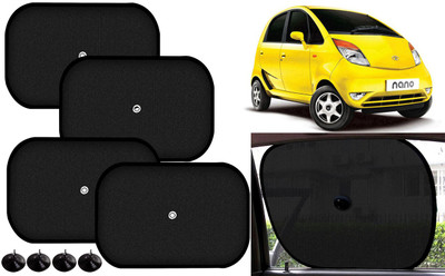 Auto Kite Side Window Sun Shade For Tata Nano(Black)