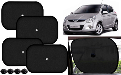 Auto Kite Side Window Sun Shade For Hyundai i20(Black)