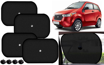 Auto Kite Side Window Sun Shade For Mahindra Reva(Black)