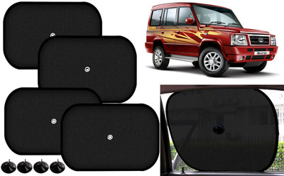 Auto Kite Side Window Sun Shade For Tata Sumo(Black)