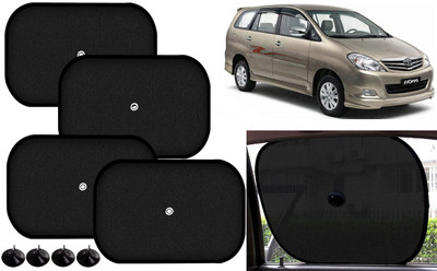 Auto Kite Side Window Sun Shade For Toyota Innova(Black)