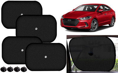 Auto Kite Side Window Sun Shade For Hyundai Elantra(Black)