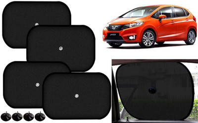 Auto Kite Side Window Sun Shade For Honda Jazz(Black)