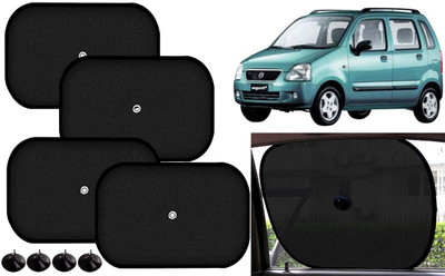 Auto Kite Side Window Sun Shade For Maruti Suzuki WagonR(Black)