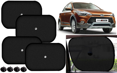 Auto Kite Side Window Sun Shade For Hyundai i20(Black)