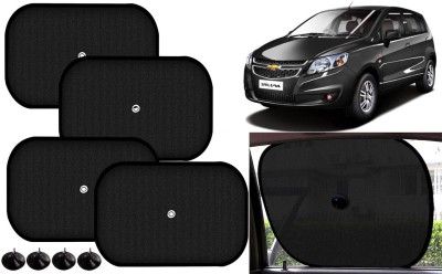 Auto Kite Side Window Sun Shade For Chevrolet Sail UVA(Black)