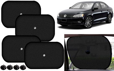 Auto Kite Side Window Sun Shade For Volkswagen Jetta(Black)