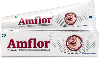 Amflor Organic Fluoride - Mint Flavour Toothpaste(70 g)
