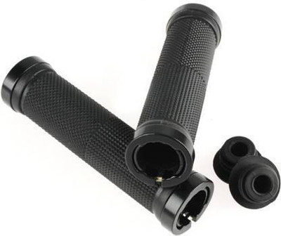 Techista Set of 2 Cycle Handlebar Grips Bicycle Handle Grip(13 cm)