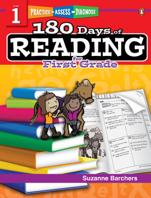 180 Days of Reading for First Grade(English, Paperback, Suzanne Barchers)