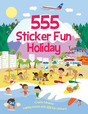 555 Sticker Fun - Holiday Activity Book(English, Paperback, Mayes Susan)