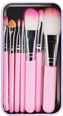 QUIYANG hellokitty brush set of 7 with Sponge puff blender Set of 6(Pack of 13)