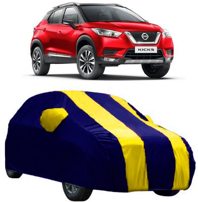 AutoRock Car Cover For Nissan Kicks (With Mirror Pockets)(Yellow)