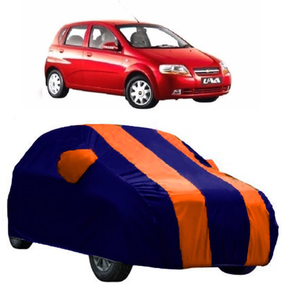 Elegance Car Cover For Chevrolet UVA (With Mirror Pockets)(Orange)