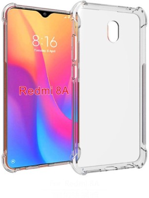 SmartLike Bumper Case for Xiaomi Redmi 8A Dual(Transparent, Flexible, Silicon, Pack of: 1)