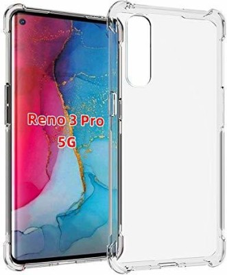 CASEKOO Bumper Case for Oppo Reno 3 Pro(Transparent, Shock Proof, Pack of: 1)