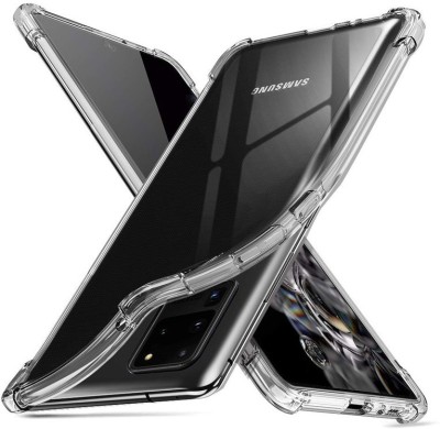 Helix Bumper Case for Samsung Galaxy S20 Ultra 5G(Transparent, Flexible, Silicon, Pack of: 1)