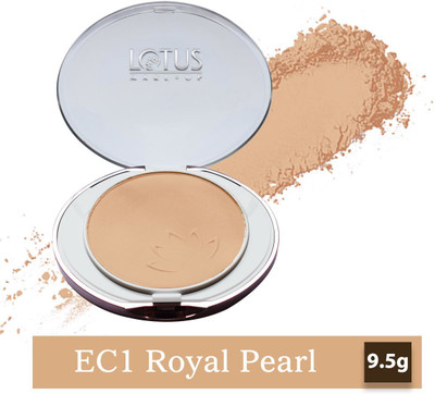 LOTUS MAKE - UP Ecostay Ideal Finish Pressed Powder Compact(Royal Pearl, 9.5 g)